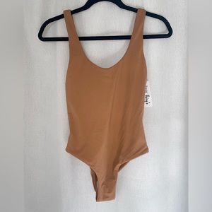 Dippin’ Daisy’s Serene one piece swimsuit caramel
